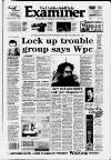 Huddersfield Daily Examiner Friday 12 March 1993 Page 1
