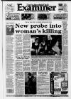 Huddersfield Daily Examiner Friday 23 April 1993 Page 1