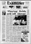 Huddersfield Daily Examiner Thursday 24 June 1993 Page 1