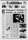Huddersfield Daily Examiner Tuesday 29 June 1993 Page 1