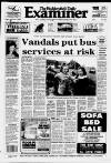 Huddersfield Daily Examiner Friday 05 November 1993 Page 1
