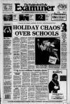 Huddersfield Daily Examiner Thursday 01 September 1994 Page 1