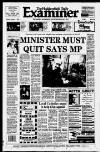 Huddersfield Daily Examiner Monday 02 January 1995 Page 1