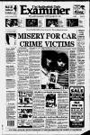 Huddersfield Daily Examiner Tuesday 03 January 1995 Page 1