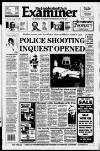 Huddersfield Daily Examiner Wednesday 11 January 1995 Page 1