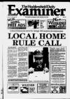Huddersfield Daily Examiner Saturday 14 January 1995 Page 1