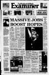 Huddersfield Daily Examiner Friday 06 October 1995 Page 1