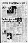 Huddersfield Daily Examiner Wednesday 08 November 1995 Page 20