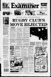 Huddersfield Daily Examiner Friday 10 November 1995 Page 1