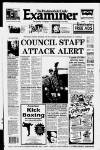 Huddersfield Daily Examiner Friday 24 November 1995 Page 1