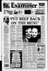 Huddersfield Daily Examiner Friday 08 December 1995 Page 1
