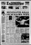 Huddersfield Daily Examiner Friday 12 January 1996 Page 1
