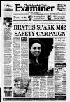 Huddersfield Daily Examiner Friday 06 September 1996 Page 1