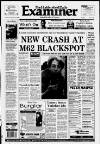 Huddersfield Daily Examiner Monday 09 September 1996 Page 1