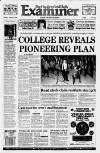 Huddersfield Daily Examiner Monday 06 January 1997 Page 1