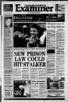 Huddersfield Daily Examiner Friday 03 October 1997 Page 1