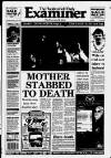 Huddersfield Daily Examiner Monday 26 January 1998 Page 1