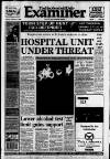 Huddersfield Daily Examiner Monday 02 February 1998 Page 1