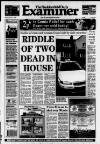 Huddersfield Daily Examiner Friday 12 March 1999 Page 1