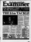 Huddersfield Daily Examiner Saturday 08 May 1999 Page 1