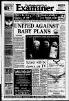Huddersfield Daily Examiner Monday 06 September 1999 Page 1