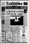 Huddersfield Daily Examiner Monday 13 September 1999 Page 1