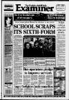 Huddersfield Daily Examiner Tuesday 28 September 1999 Page 1