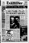 Huddersfield Daily Examiner Monday 04 October 1999 Page 1