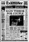 Huddersfield Daily Examiner Thursday 02 December 1999 Page 1