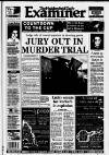 Huddersfield Daily Examiner Friday 10 December 1999 Page 1