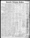 South Wales Echo Saturday 16 February 1889 Page 1