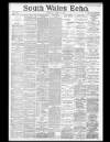 South Wales Echo Tuesday 16 April 1889 Page 1