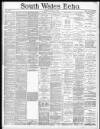 South Wales Echo Monday 03 June 1889 Page 1