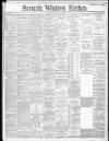 South Wales Echo Saturday 15 June 1889 Page 1