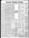 South Wales Echo Wednesday 19 June 1889 Page 1
