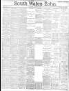 South Wales Echo Friday 02 August 1889 Page 1
