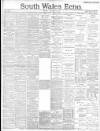 South Wales Echo Friday 30 August 1889 Page 1
