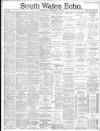 South Wales Echo Wednesday 11 September 1889 Page 1
