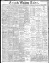 South Wales Echo Monday 09 December 1889 Page 1