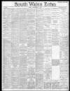 South Wales Echo Friday 20 December 1889 Page 1