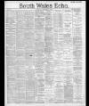 South Wales Echo Saturday 11 January 1890 Page 1
