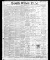 South Wales Echo Friday 07 February 1890 Page 1
