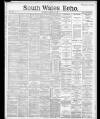 South Wales Echo Thursday 20 March 1890 Page 1