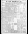 South Wales Echo Wednesday 28 May 1890 Page 1
