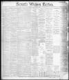 South Wales Echo Monday 08 December 1890 Page 1