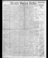 South Wales Echo Friday 13 February 1891 Page 1