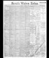 South Wales Echo Monday 11 January 1892 Page 1