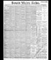 South Wales Echo Thursday 14 January 1892 Page 1