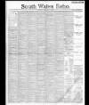 South Wales Echo Tuesday 09 February 1892 Page 1