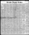 South Wales Echo Friday 26 January 1894 Page 1